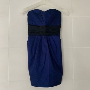 💫 Forever21 Strapless Mini Dress With Pockets, Sz S